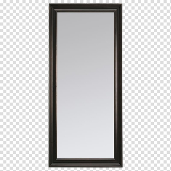 Rectangular black wooden framed, Magic Mirror Circle Angle, Mirror Background transparent background PNG clipart