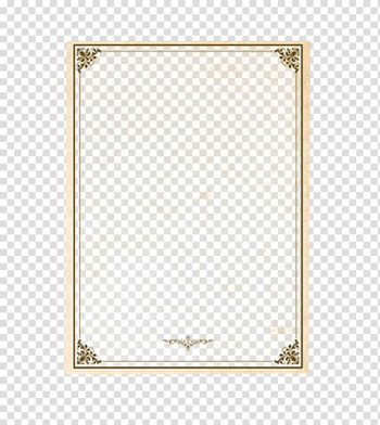 Rectangular brown and black frame illustration, frame , European Border transparent background PNG clipart