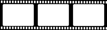 Rectangular white and black frame illustration, Film Reel , Film Border transparent background PNG clipart