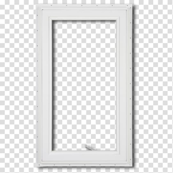 Rectangular white wood-framed door graphic, Window treatment Replacement window Casement window Sash window, window transparent background PNG clipart