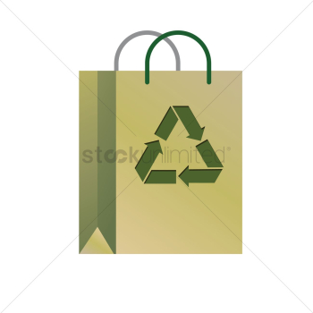 Recycling bag icon Recycling bag icon