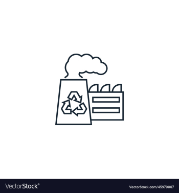 recycling plant creative icon from recycling recycling plant creative icon from recycling