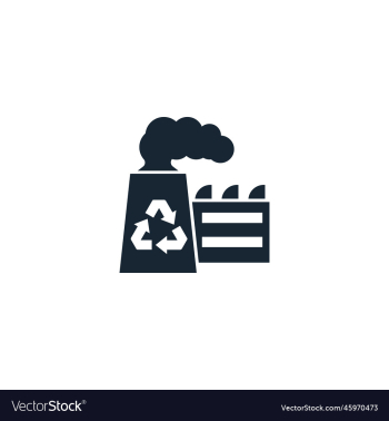 recycling plant creative icon from recycling recycling plant creative icon from recycling