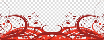 Red abstract , Red Line Euclidean , Red Line border transparent background PNG clipart