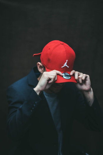 Red Air Jordan Baseball Cap Red Air Jordan Baseball Cap
