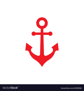 red anchor icon red anchor icon