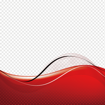 red and black, curve decoration pattern, png Material, computer, orange png