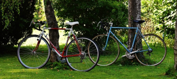 Red and White Road Bike Red and White Road Bike