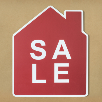 Red and White Sale Illustration Red and White Sale Illustration