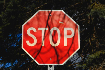 red and white stop road sign red and white stop road sign