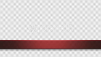 Red Animated Lower Third Title Strap - Alpha Channel / Transparent ...