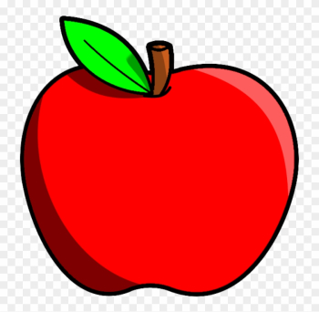 Red Apple Fruits Png Transparent Images Clipart Icons - Transparent Background Apple Clipart