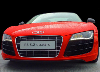 Red Audi R8 Quattro Red Audi R8 Quattro