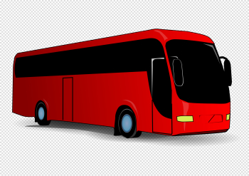 Red bus png clipart #30663 - Free Icons and PNG Backgrounds