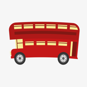 Red Bus, Red, Bus, Material PNG and PSD File for Free Download