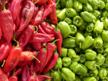 Red Chili Pepper Near Green Chili Pepper Red Chili Pepper Near Green Chili Pepper