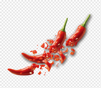 red chili peppers, Tabasco pepper Birds eye chili Serrano pepper Cayenne pepper Chili pepper, Red Pepper, food, vegetables, paprika png