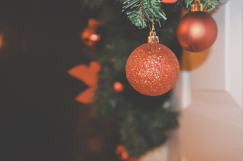 Red Christmas Bauble Free Photo Red Christmas Bauble Free Photo