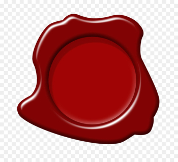 Red Circle Font - Red wax seal Red Circle Font - Red wax seal