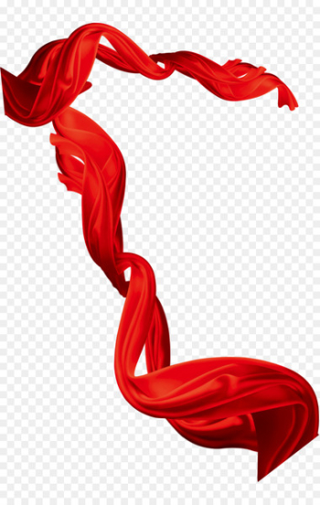 Red Download Ribbon - Red silk ribbon Red Download Ribbon - Red silk ribbon