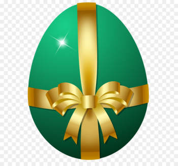 Red Easter egg Easter Bunny Clip art - Easter Egg with Bow PNG Clip Art Image 