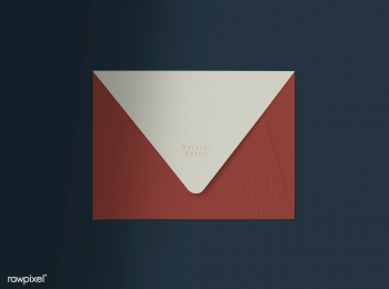 Red envelope | Free stock psd mockup - 560341