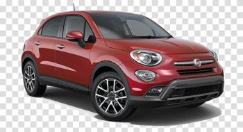 Red Fiat PNG Transparent Image