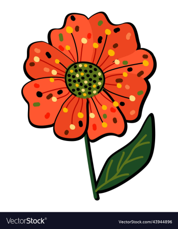 red flower red flower