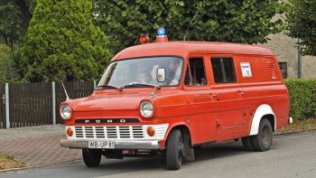 Red Ford Van Red Ford Van