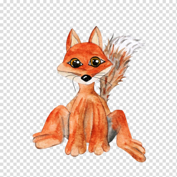 Red fox, fox transparent background PNG clipart Red fox, fox transparent background PNG clipart