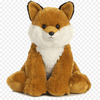 Red Fox, Stuffed Animals Cuddly Toys, Puppy, Stuffed Toy, Vertebrate PNG