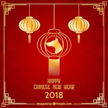 Red & golden chinese new year background Red & golden chinese new year background