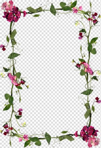 Red, green, and pink floral frame illustration, Eid al-Fitr Eid Mubarak Greeting & Note Cards Eid al-Adha Happiness, flower frame transparent background PNG clipart