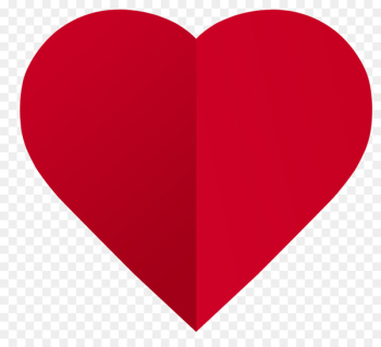 Red Heart Valentines Day - Red Paper Heart Red Heart Valentines Day - Red Paper Heart
