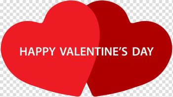 Red hearts illustration, Happy Valentine's Day Heart Gift Red velvet cake, Happy Valentine's Day Hearts transparent background PNG clipart