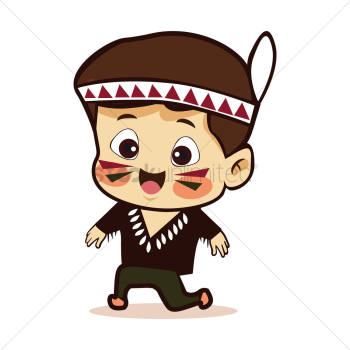 Red indian boy Red indian boy