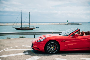 Red Luxury Vehicle Red Luxury Vehicle