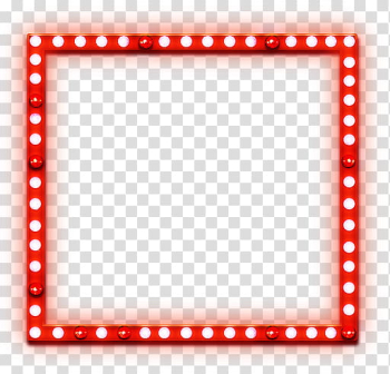 Red objects , square red vanity frame transparent background PNG clipart Red objects , square red vanity frame transparent background PNG clipart
