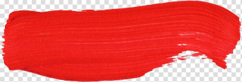 Red paint illustration, Brush Painting Red, painting transparent background PNG clipart