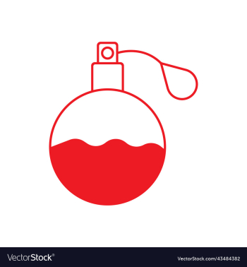 red perfume bottle icon red perfume bottle icon