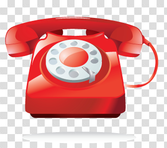 red phone png image