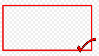 Red - Red Frame Png Red - Red Frame Png