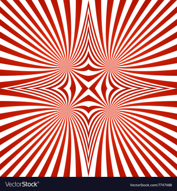 Red repeating swirl pattern background vector image