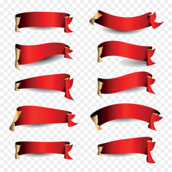Red ribbon Red ribbon - Red Ribbon label vector image Red ribbon Red ribbon - Red Ribbon label vector image
