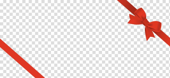 Red ribbon template, Gift card Voucher Template , voucher transparent background PNG clipart