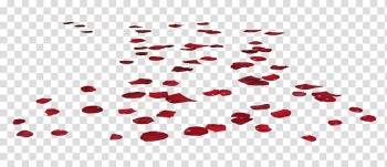 Red rose Petals III, red rose petals transparent background PNG clipart