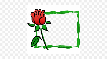 Red Rose Photo Frame - Frame Red Rose Photo Frame - Frame
