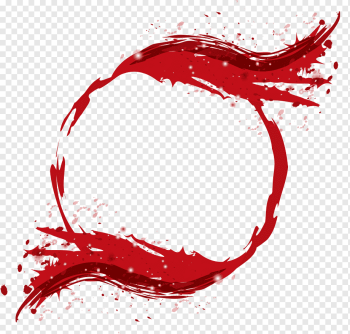 red round stroke, Red, red blood round, love, text, computer Wallpaper png