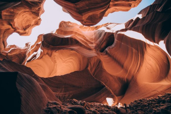 Red Sandstone Of Antelope Canyon Red Sandstone Of Antelope Canyon
