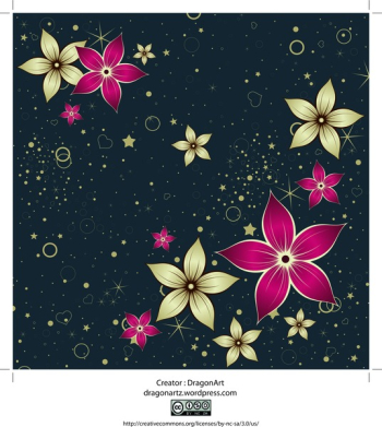Red Silk Flower Design Background Red Silk Flower Design Background
